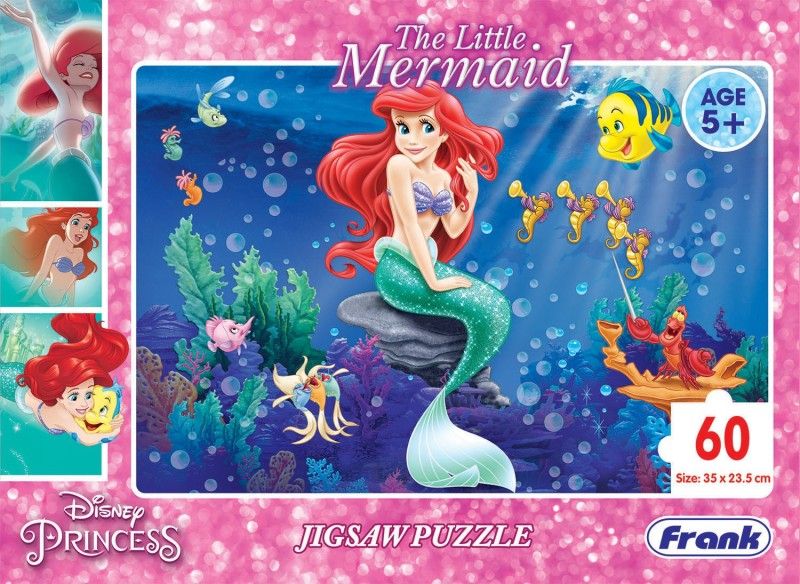 Frank The Little Mermaid  (60 Pieces)