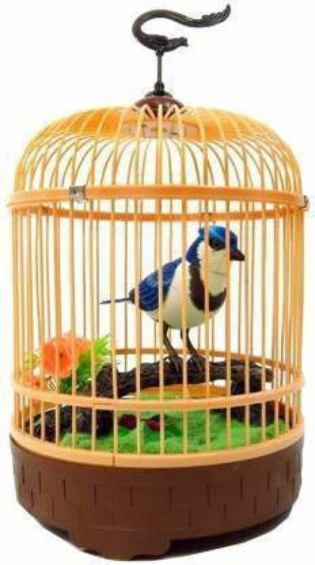 AVIKA Singing Moving Chirping Beautiful Electronic Bird Pet (Multicolor)  (Multicolor)