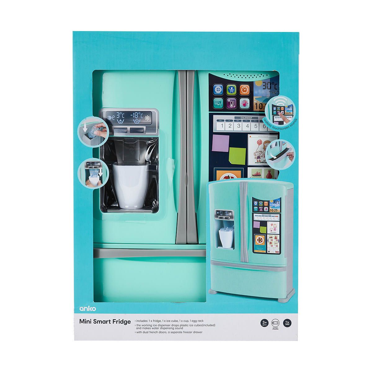 Mini Smart Fridge Playset