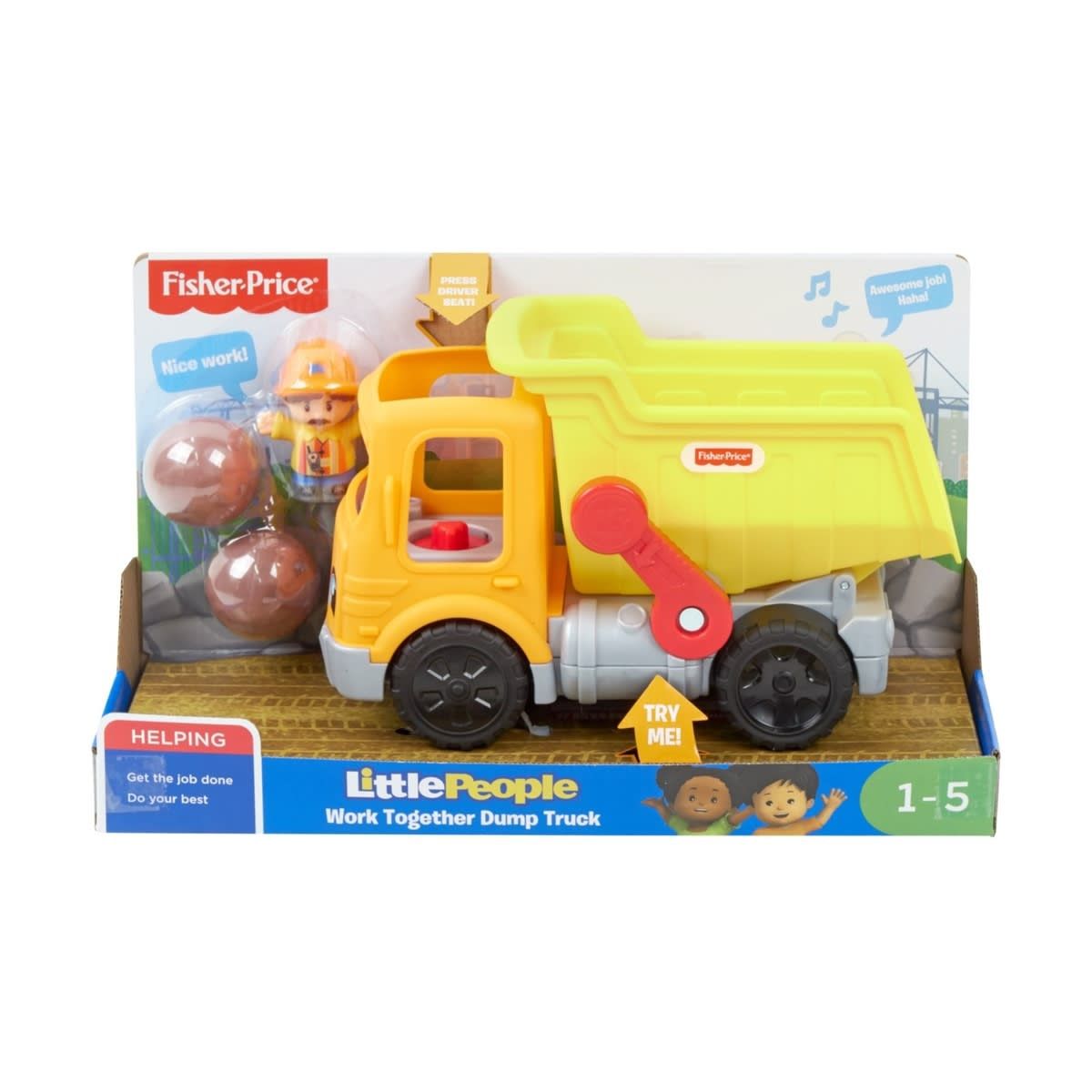 Fisher-Price Little People Work Together Dump Truck