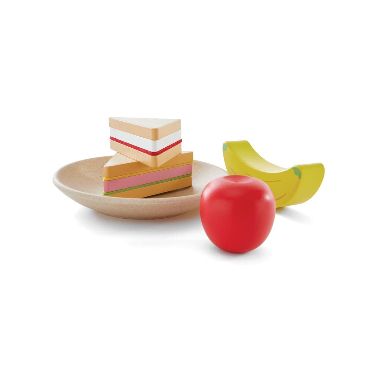 12 Piece Wooden Lunch Set
