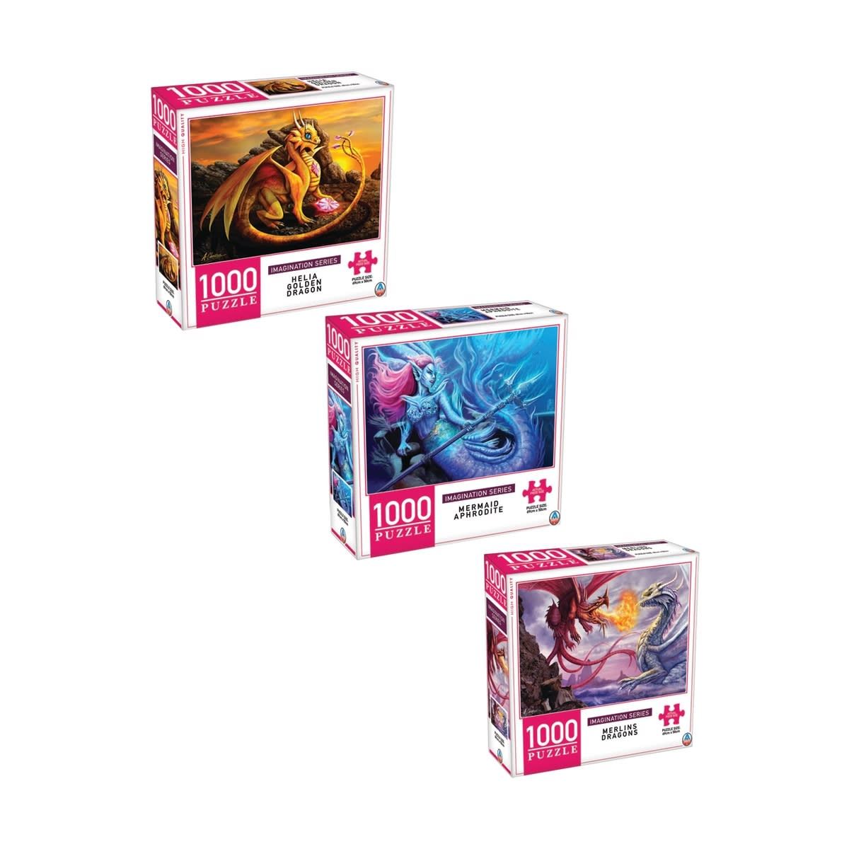 1000 Piece Imagination Series Puzzle - Assorted