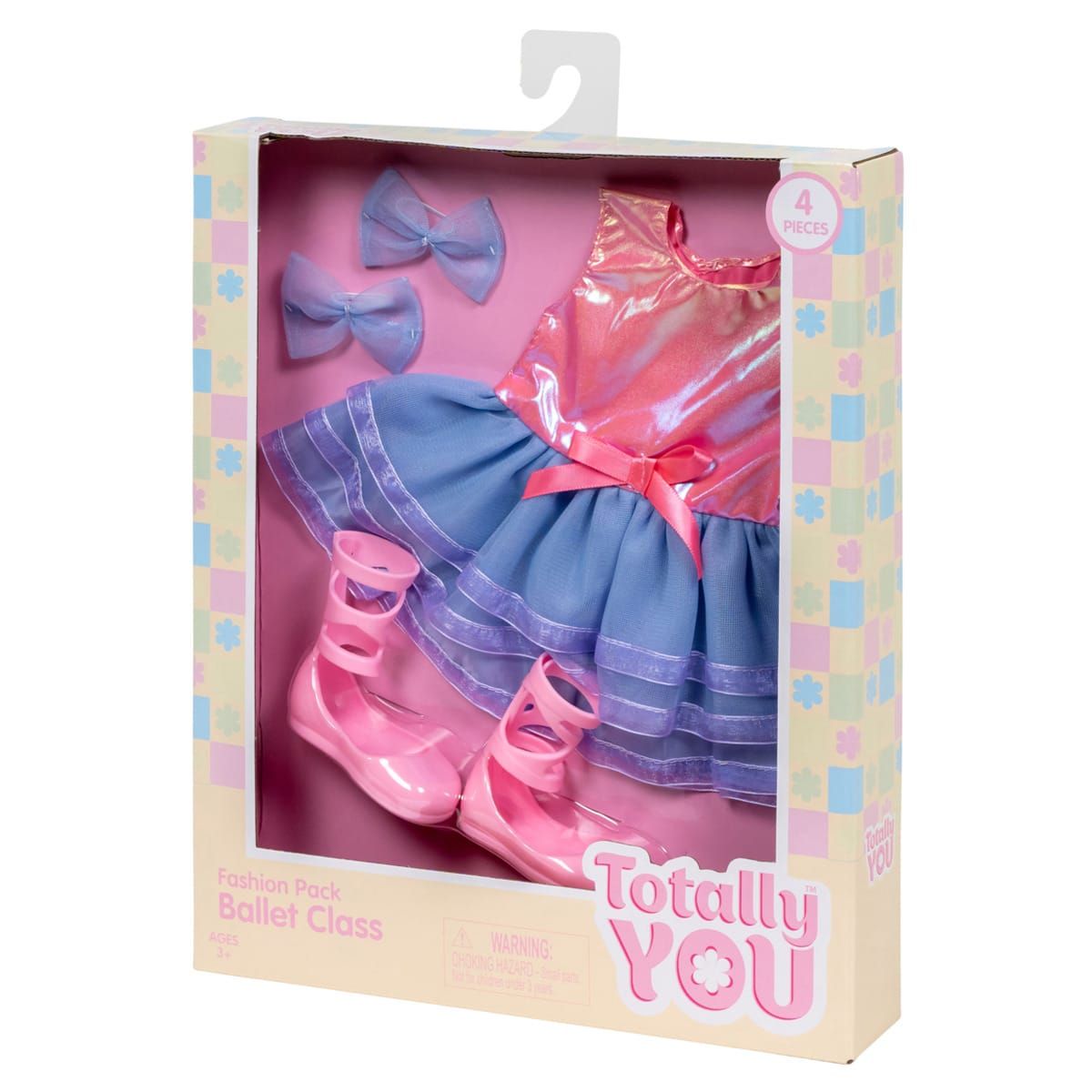 4 Piece Totally YOU Ballet Class Fashion Pack