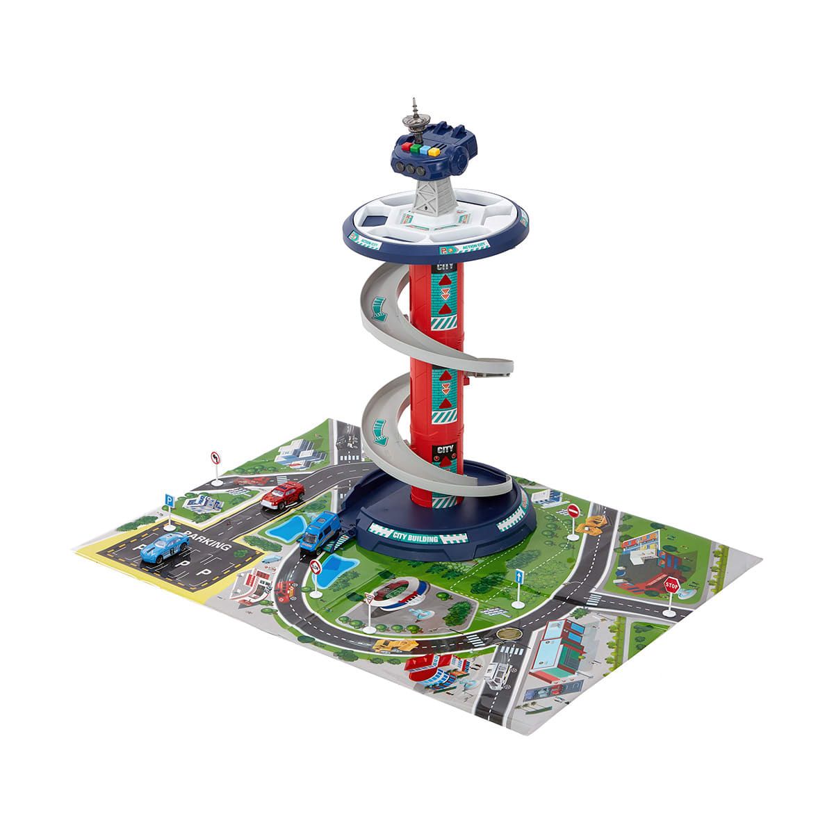 25 Piece Spiral Garage City