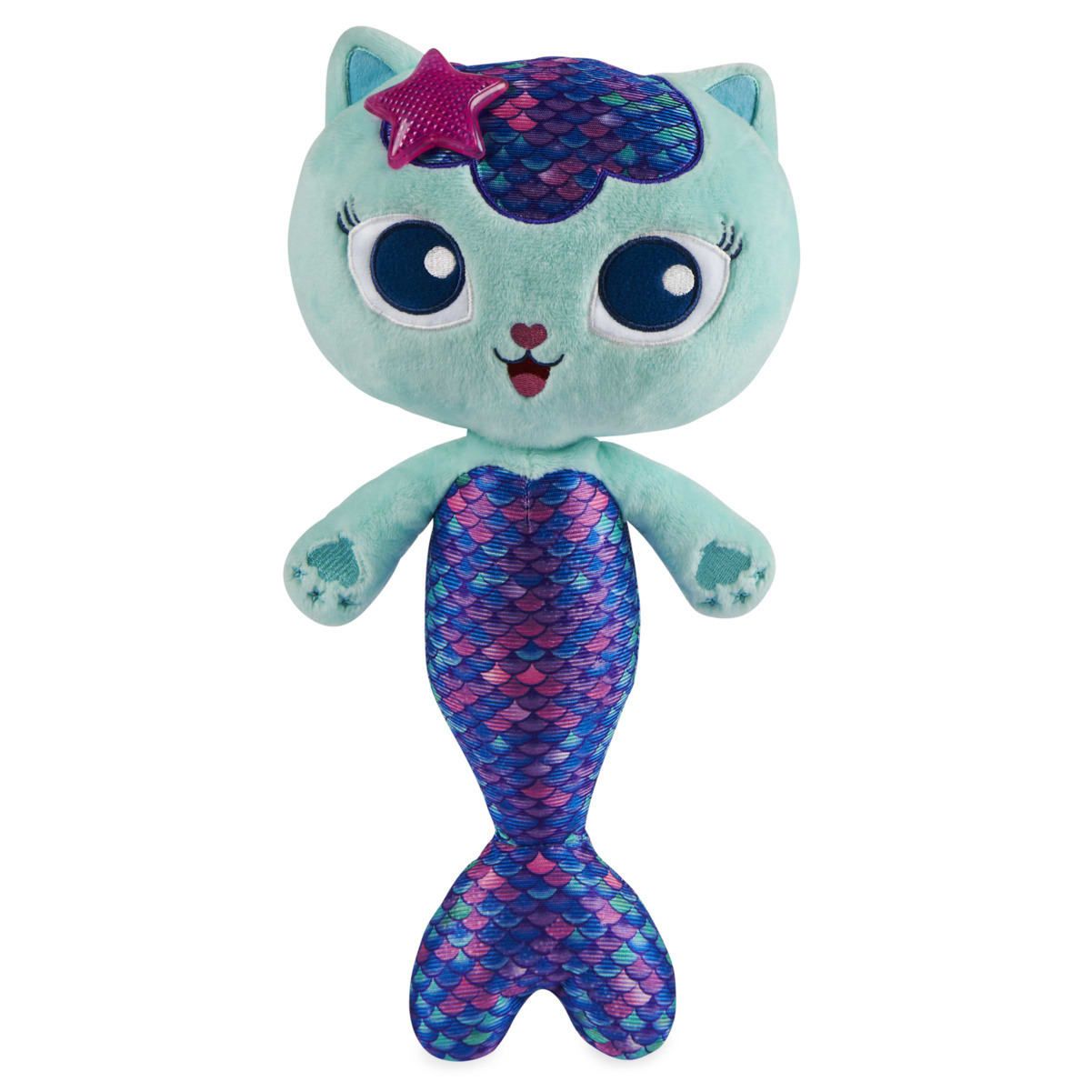 Gabbyâs Dollhouse Talking MerCat Plush Toy
