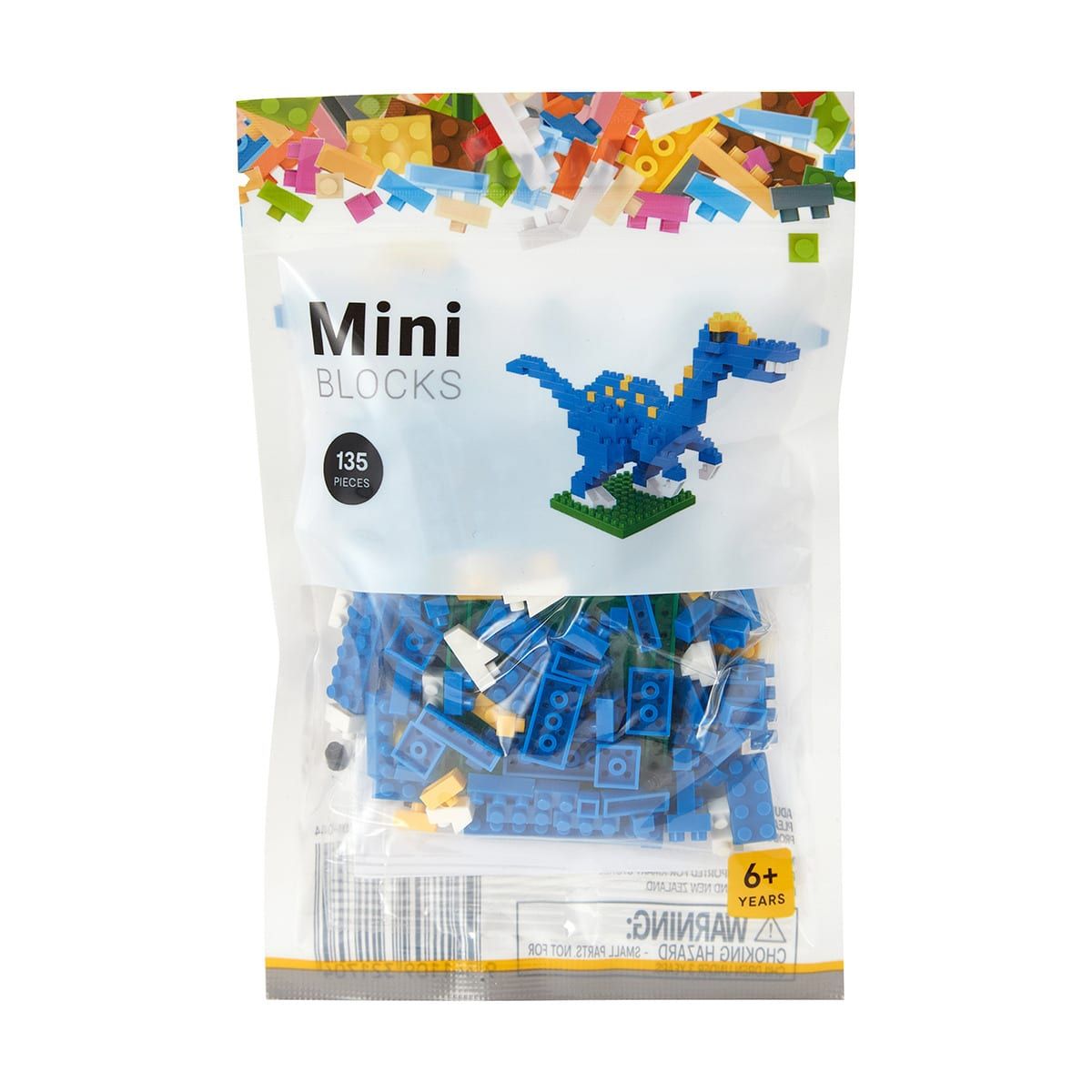 135 Piece Mini Blocks - Velociraptor