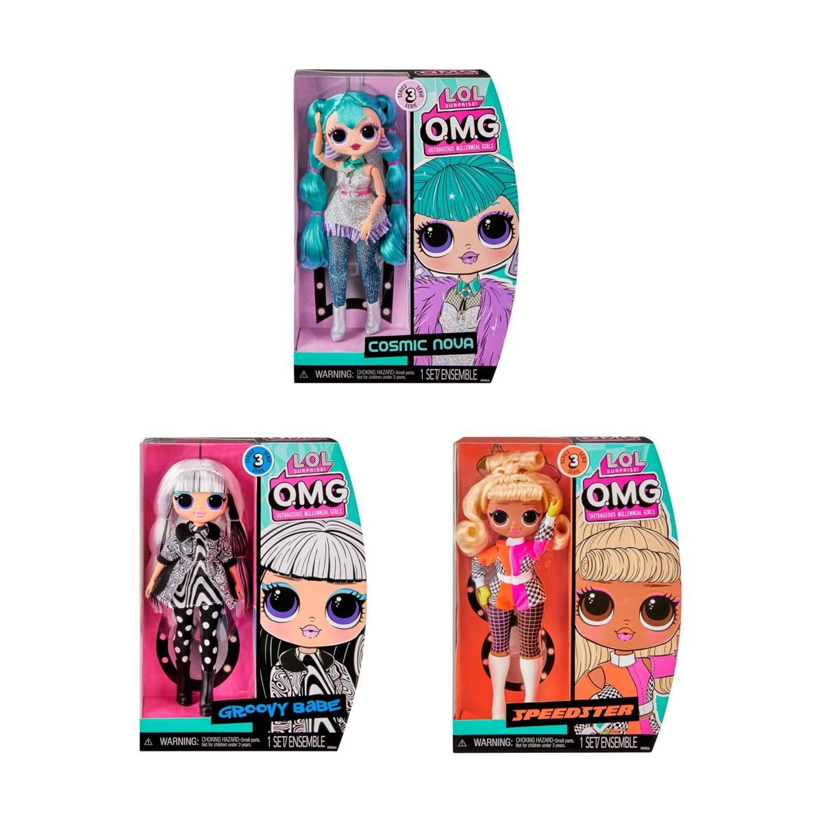 L.O.L. Surprise! O.M.G. Series 3 Fashion Doll Set - Assorted
