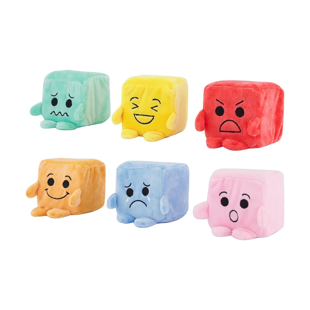 Mini Emotion Blocks Plush - Assorted