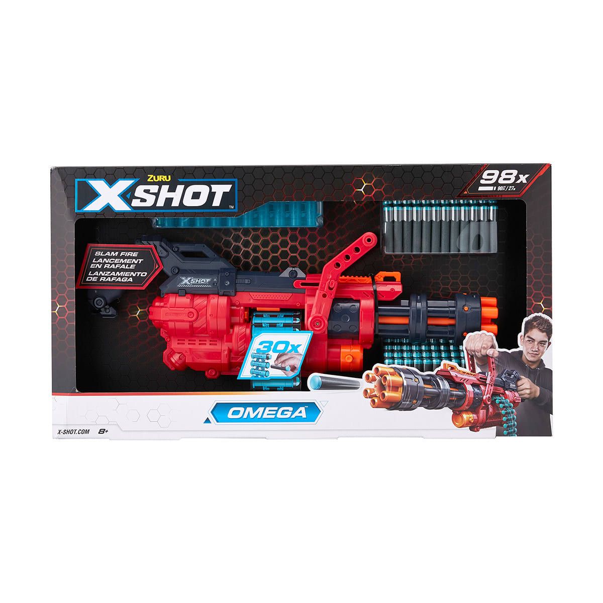 Zuru X-Shot Omega Foam Dart Blaster