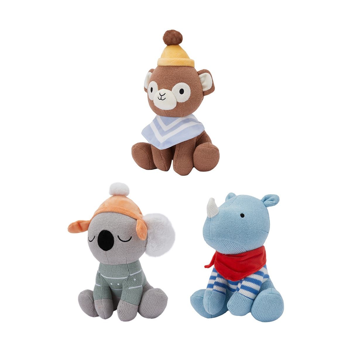 Woven Dress-Up Plush Toy - Assorted