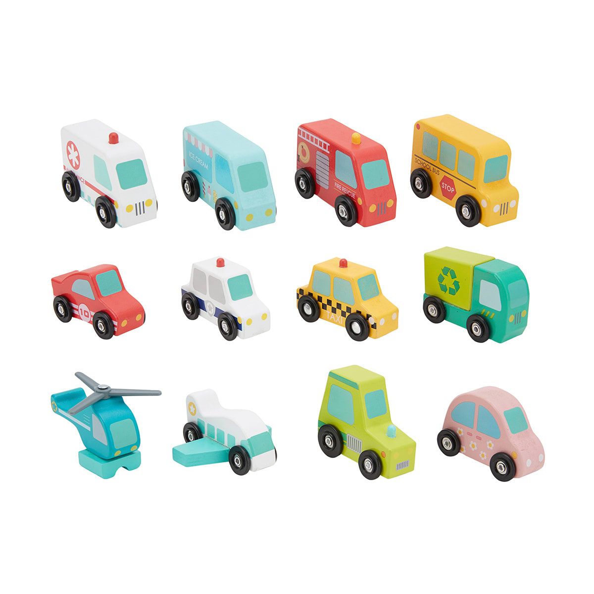 Wooden Small Vehicle - Assorted
