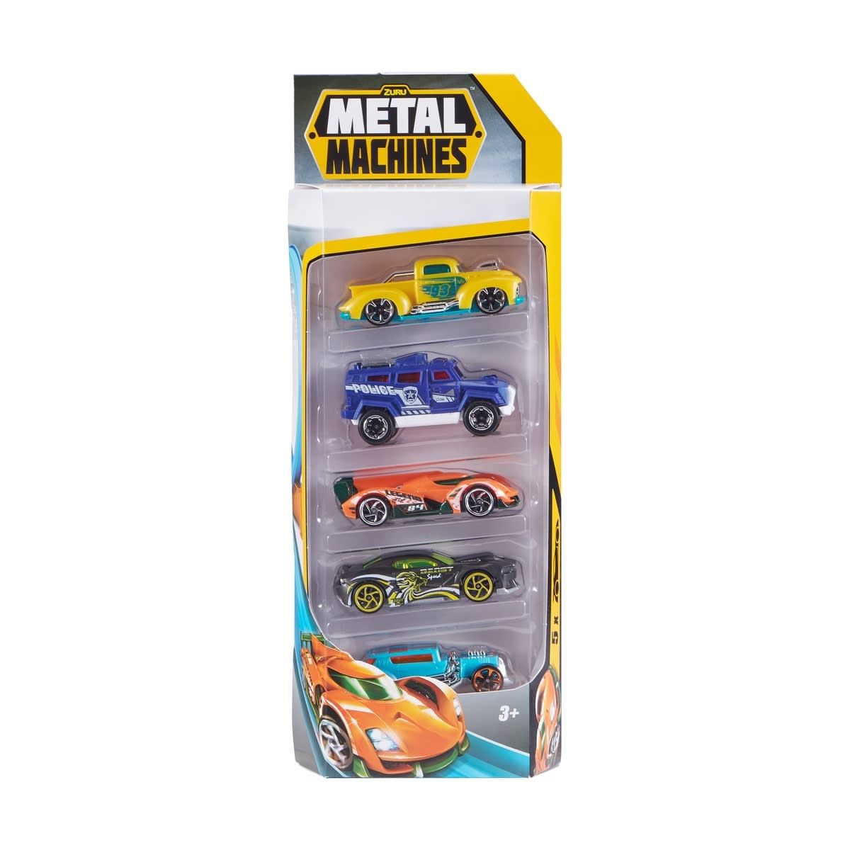 Metal Machines Ultimate Racing 5 Pack Vehicles