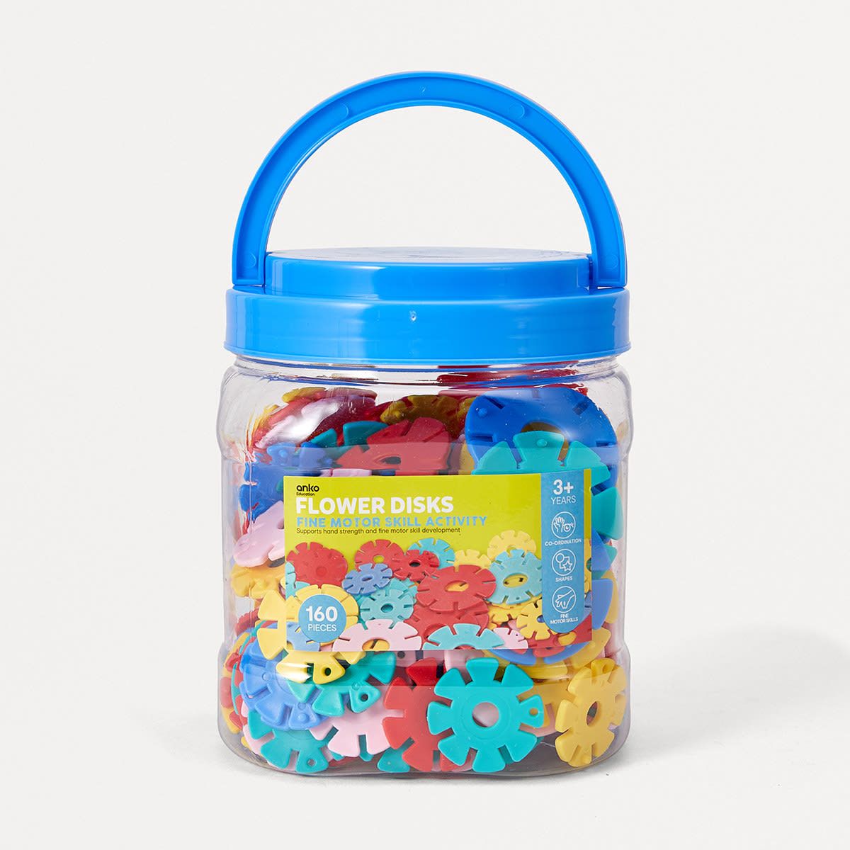 160 Piece Flower Disks Set