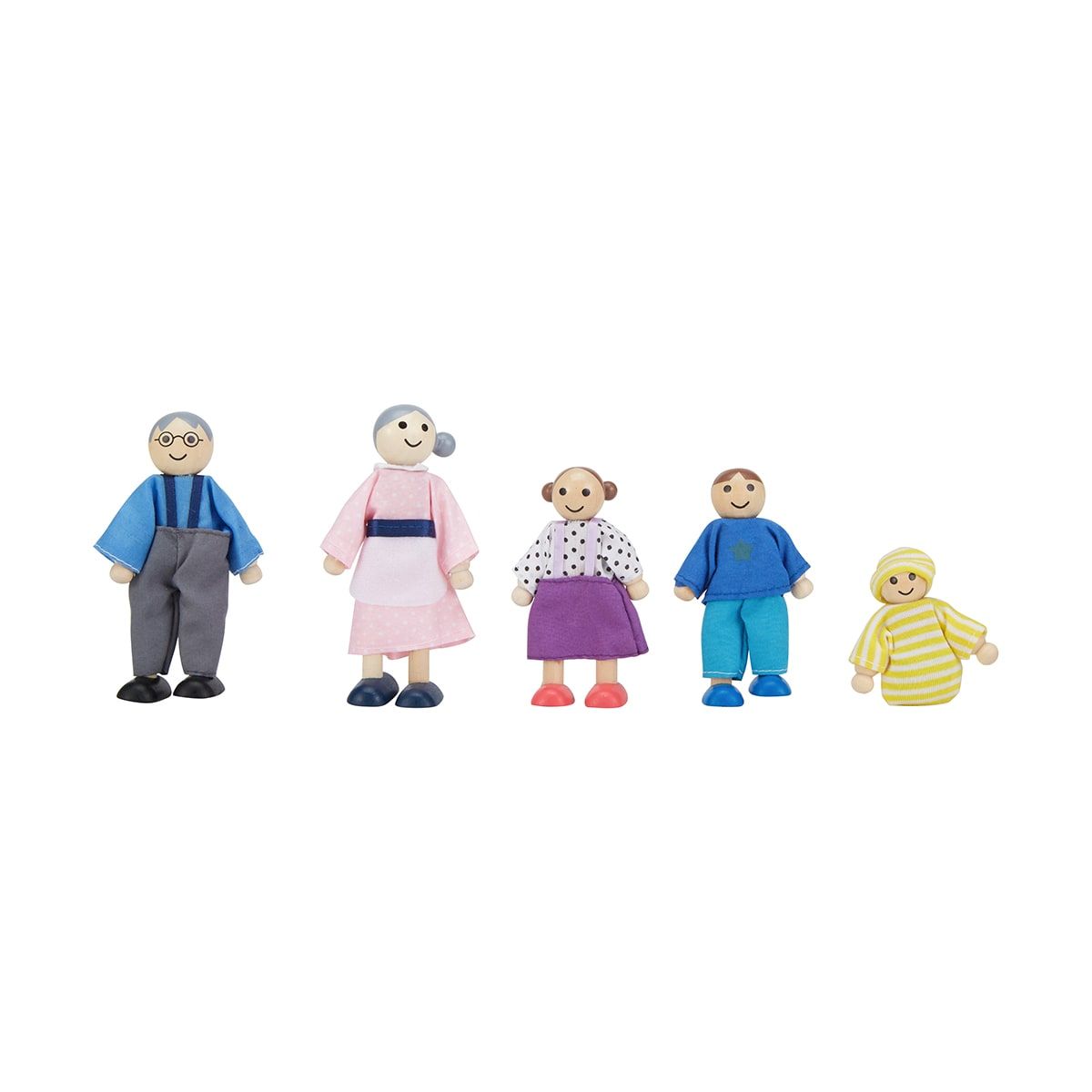Wooden Family Set