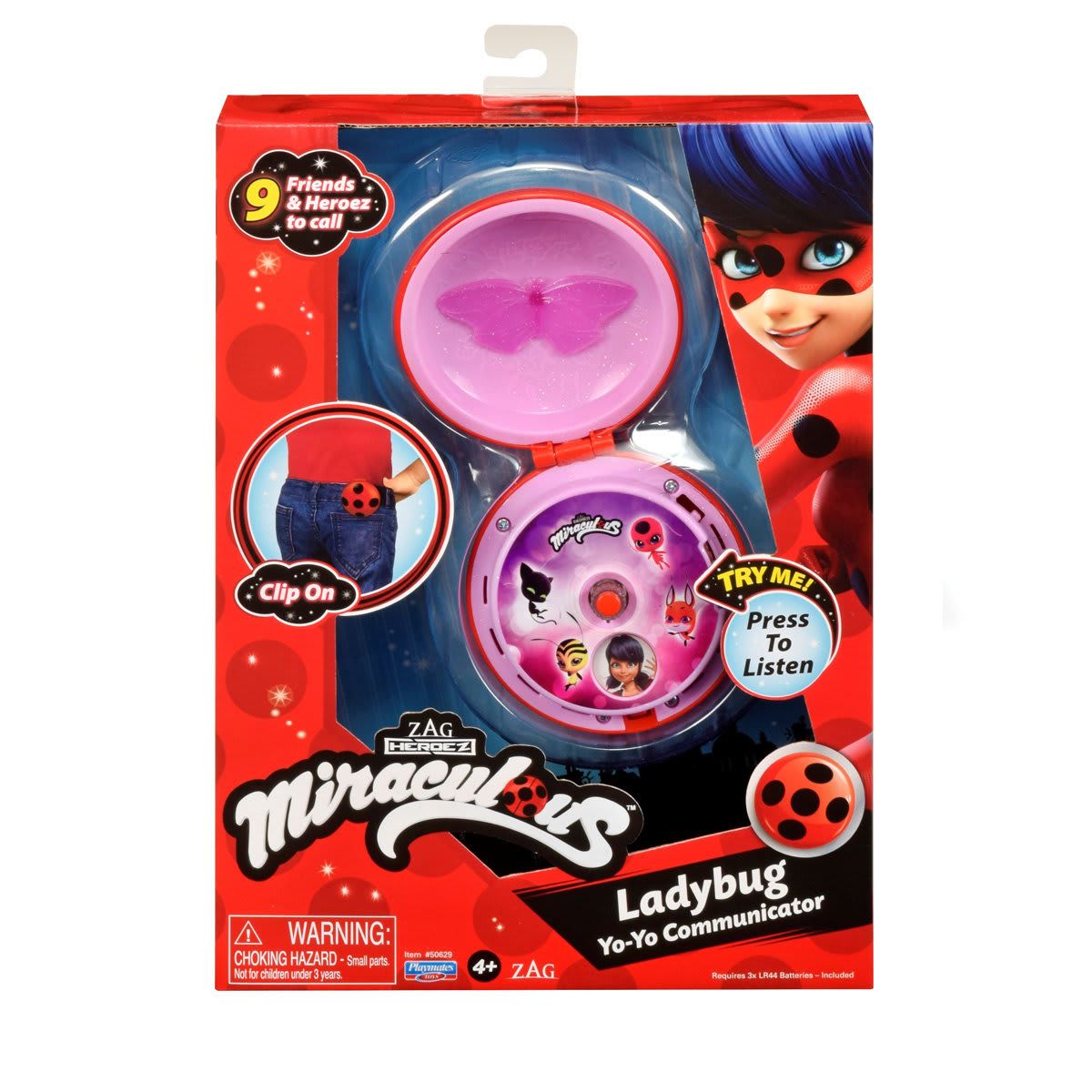 Zag Heroez Miraculous Ladybug Yo-Yo Communicator