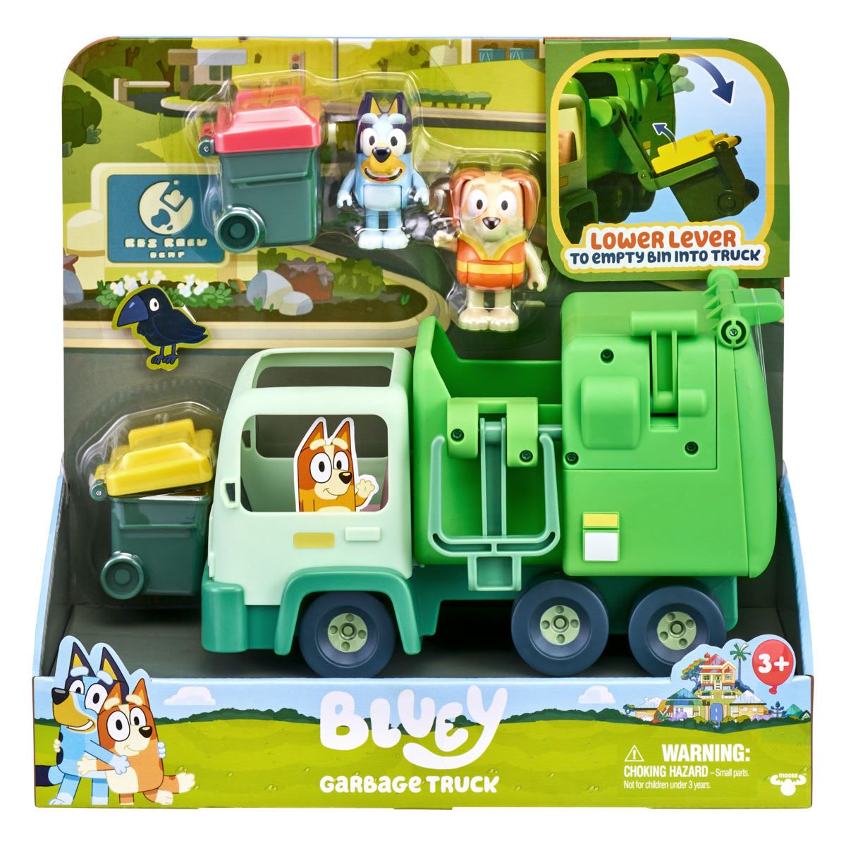 Bluey S6 Garbage Truck Playset