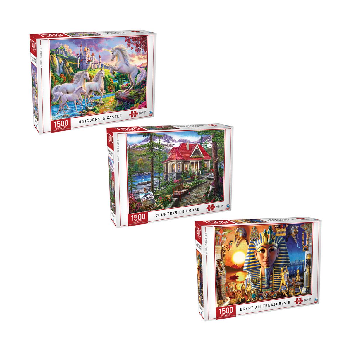 1500 Piece Arrow Puzzle - Assorted
