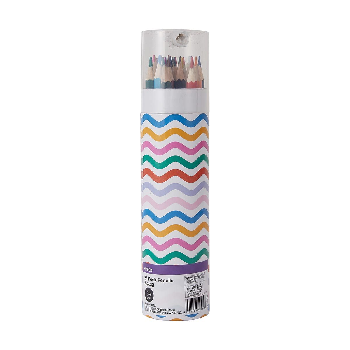 24 Pack Pencils - Zigzag