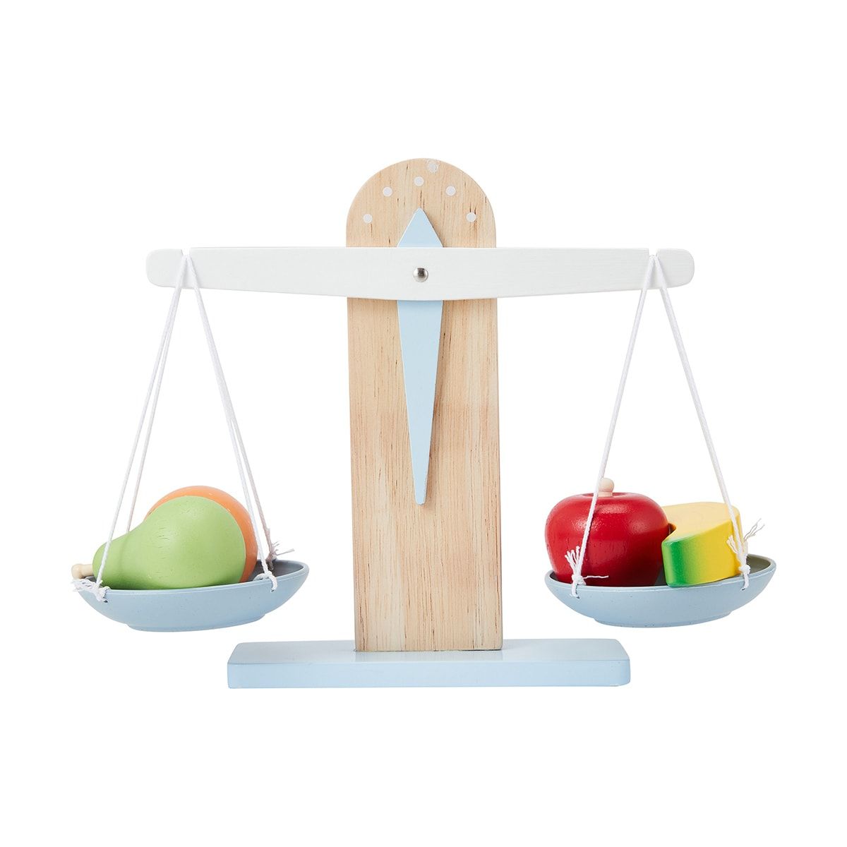 5 Piece Wooden Scale Set