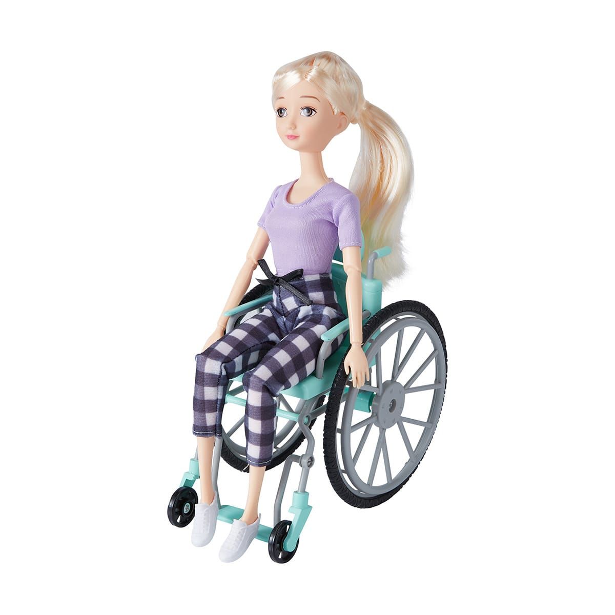 Doll with Wheelchair