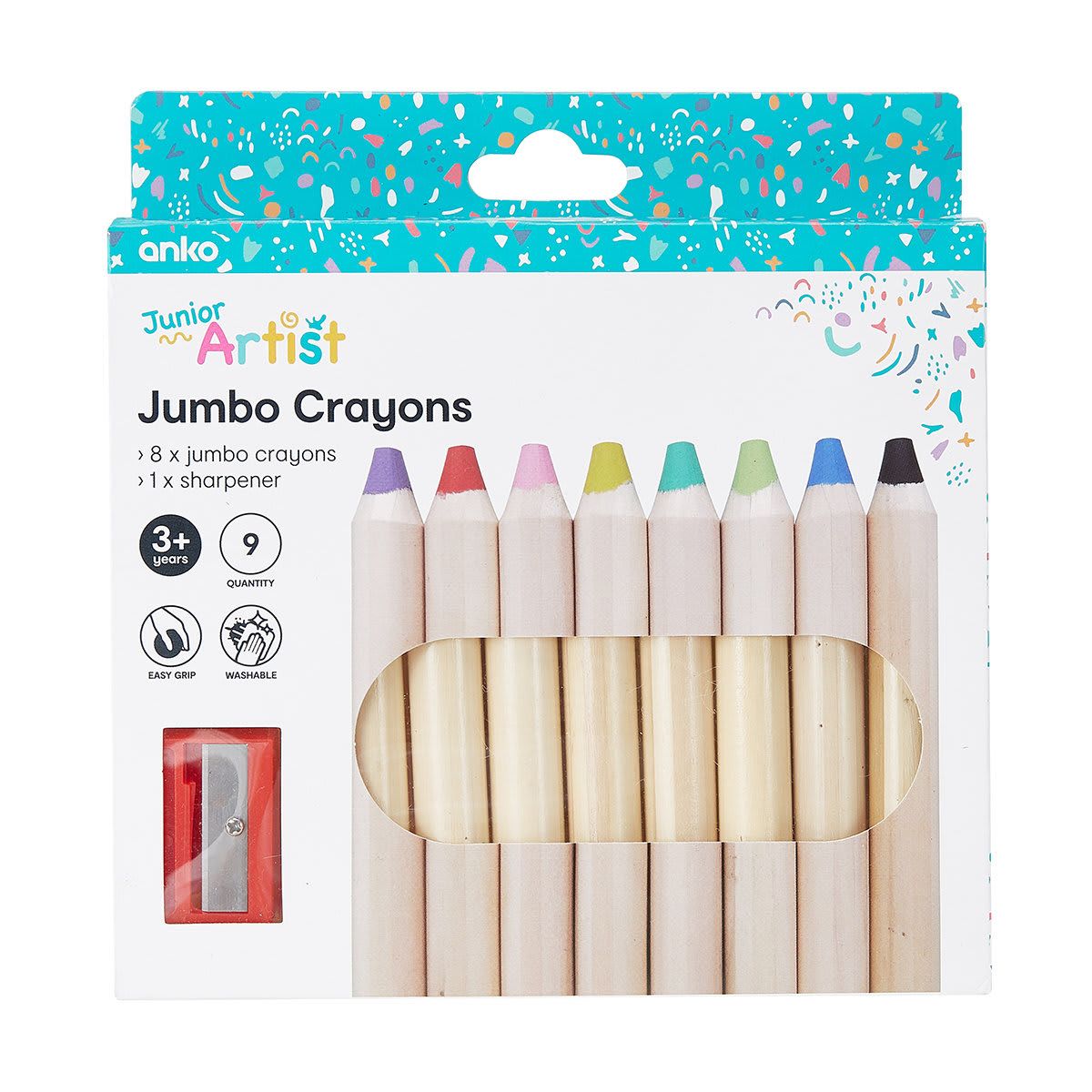 Junior Artist Jumbo Crayons