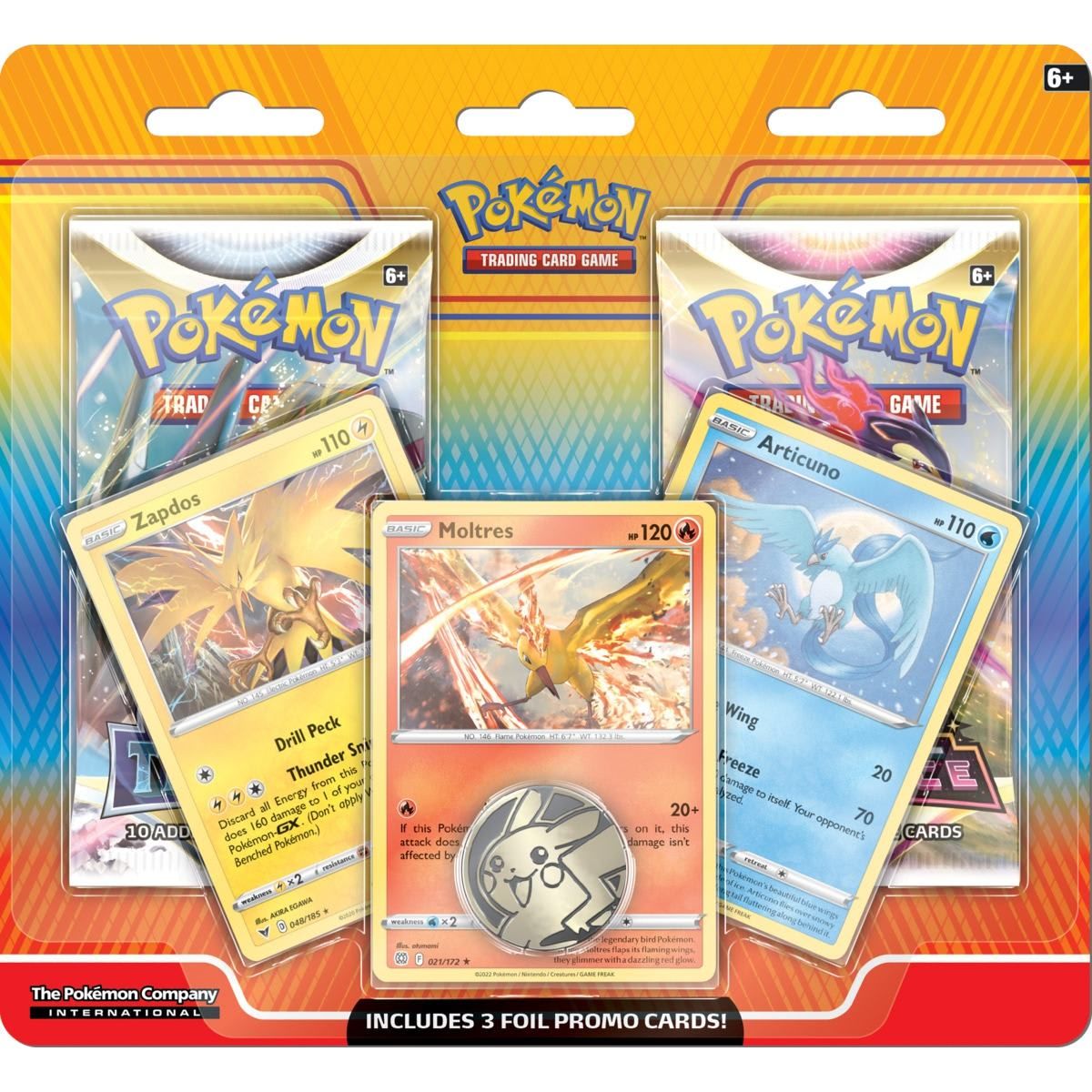 2 Pack Pokemon Trading Card Game
