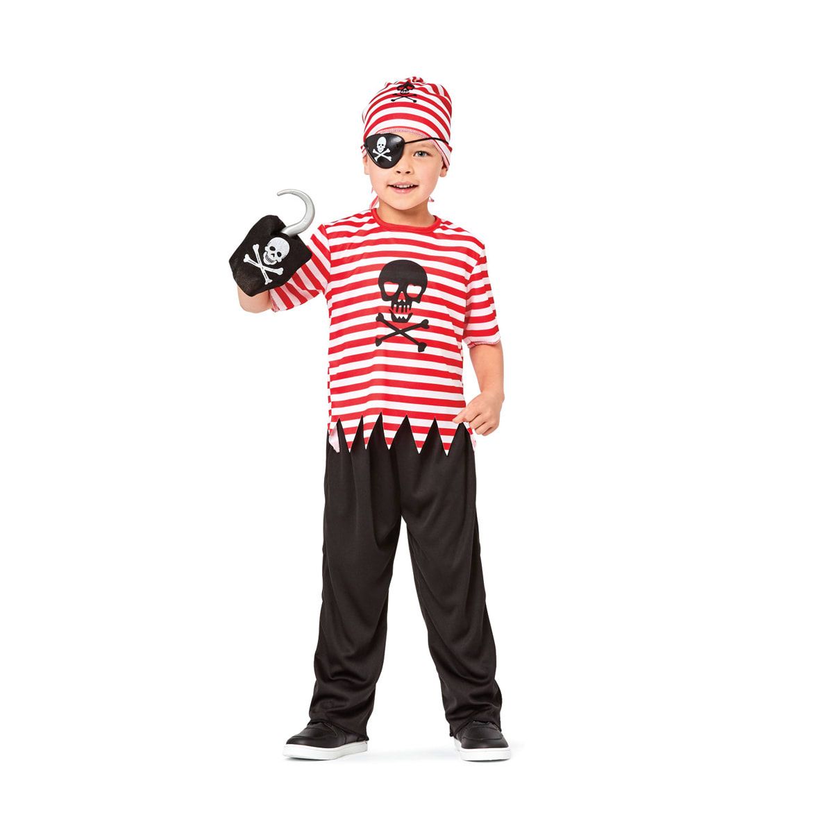 Pirate Costume - Ages 6-8