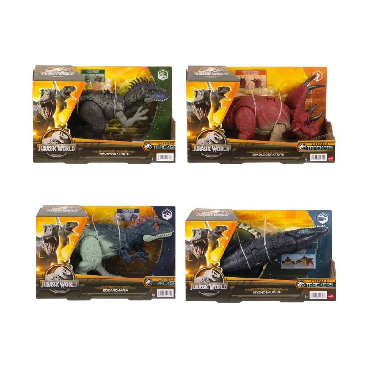 Jurassic World Dominion Wild Roar Dinosaur Figure - Assorted