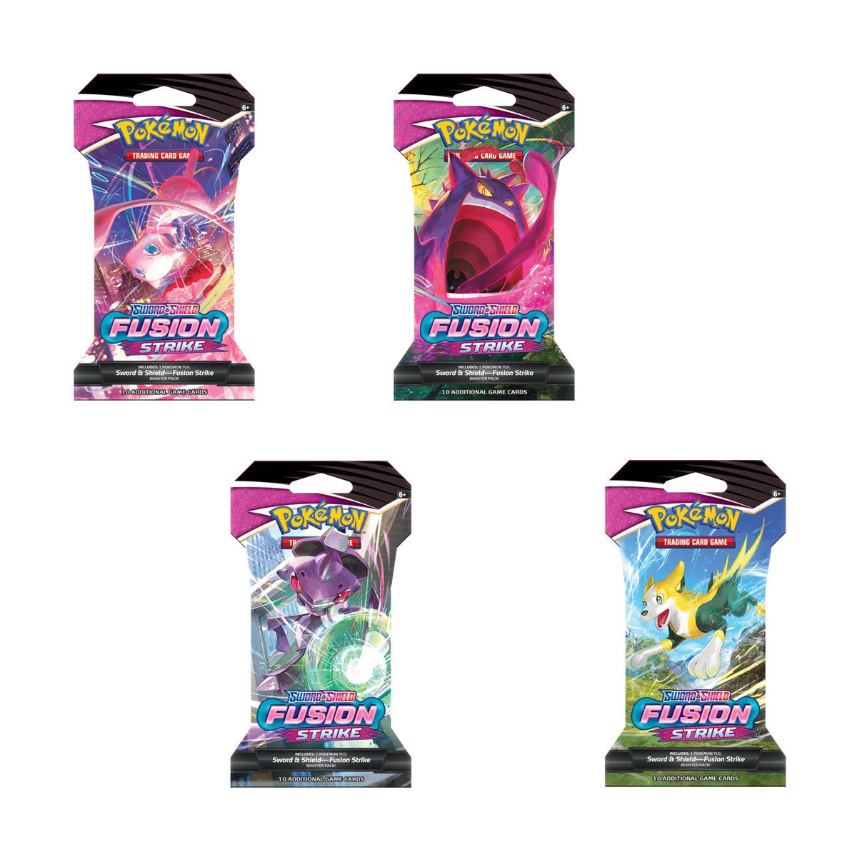 Pokemon Trading Card Game: Sword & Shield Fusion Strike Booster Pack - Assorted