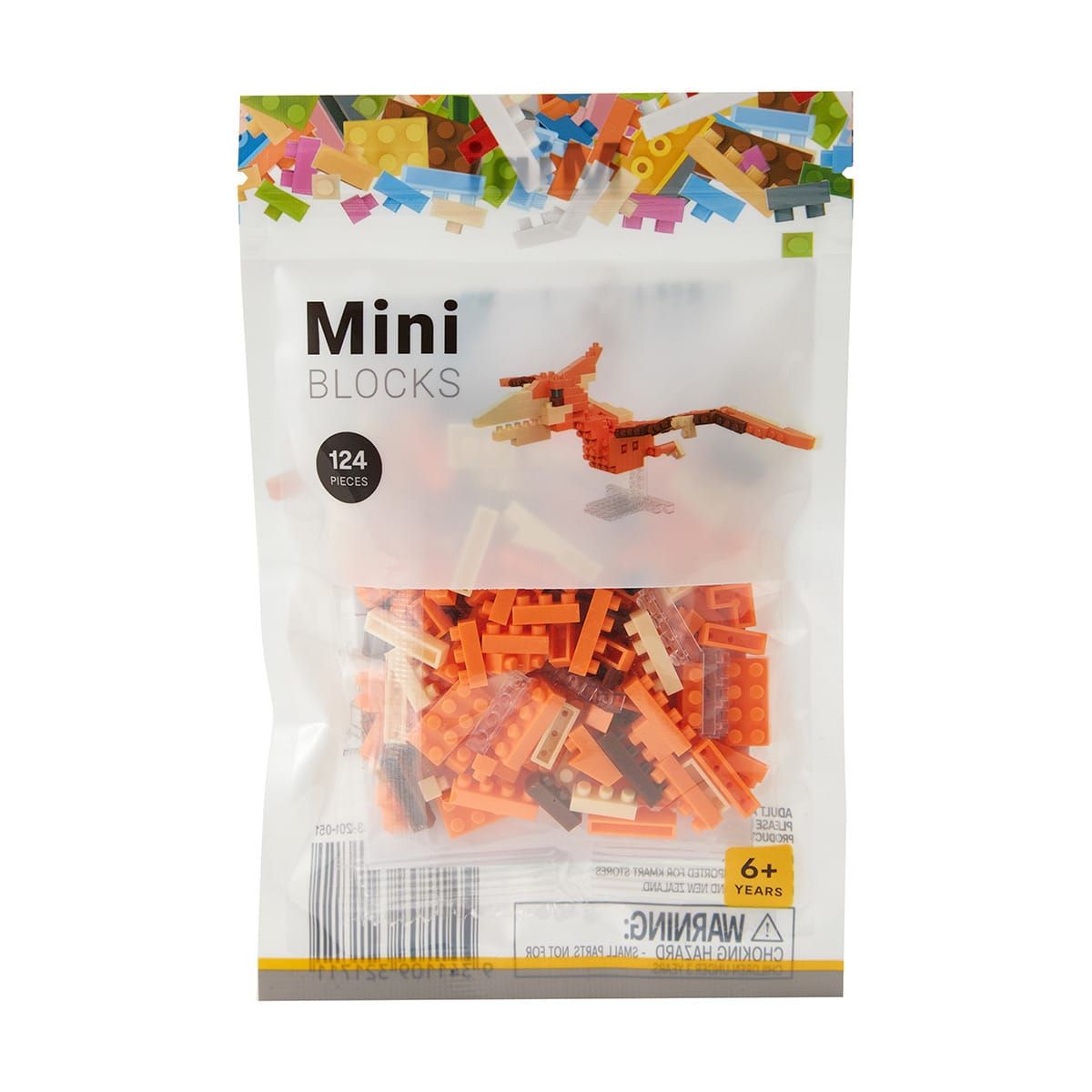 124 Piece Mini Blocks - Pterodactyl