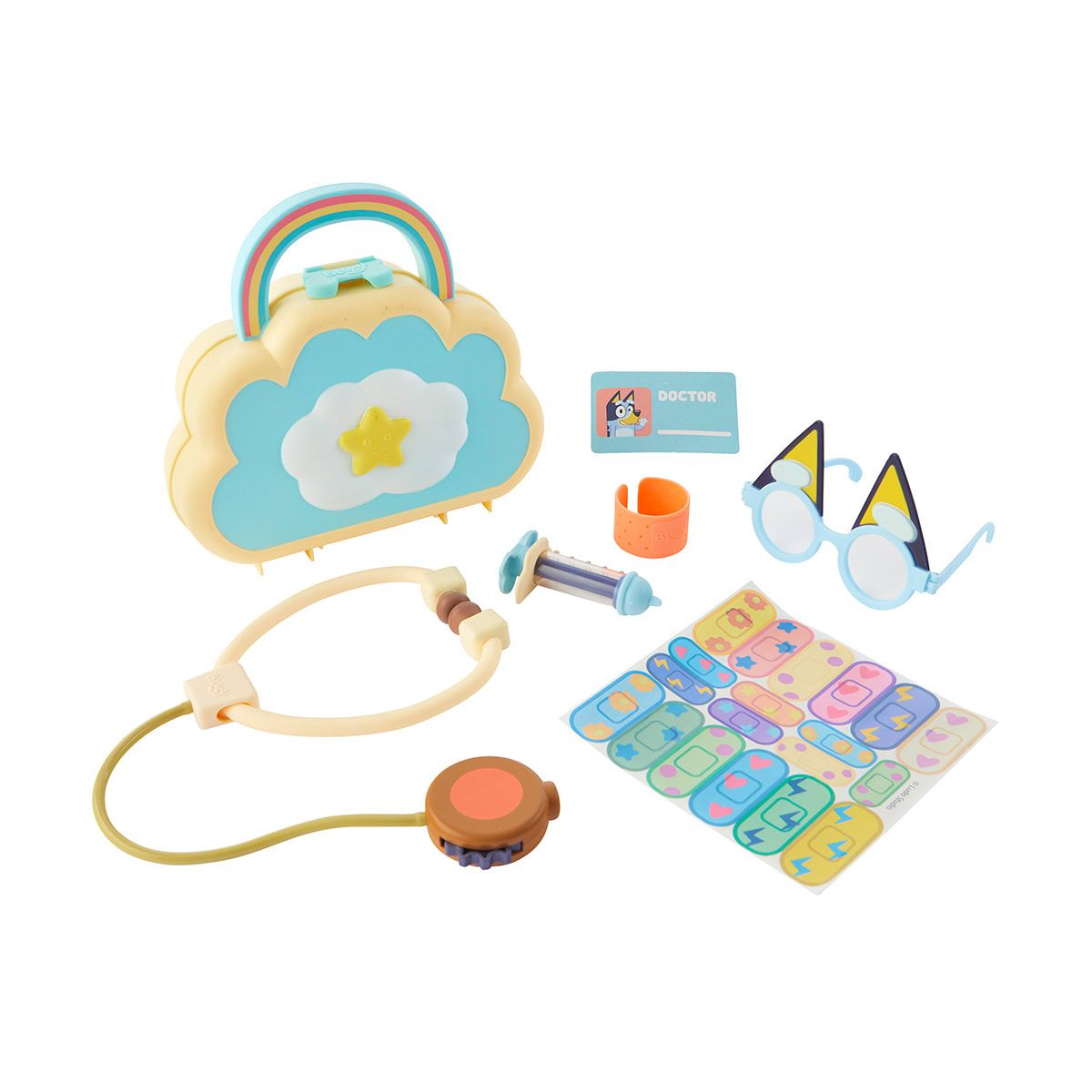 Bluey Cloud Bag Doctor's Set