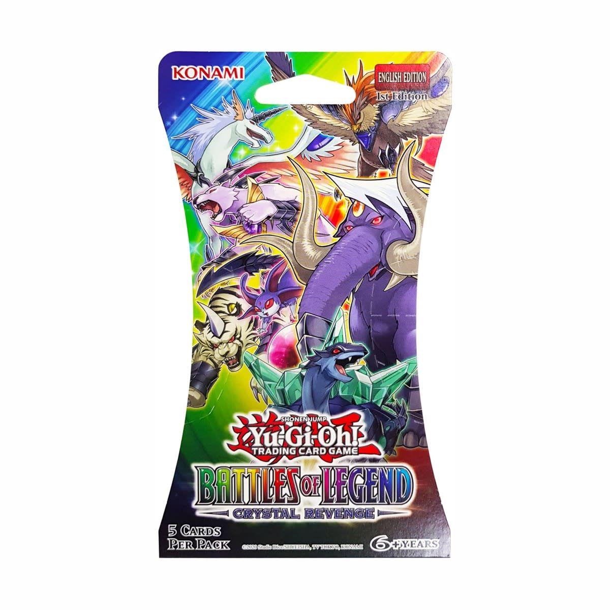 Konami Yu-Gi-Oh! Battles of Legend: Crystal Revenge Trading Card Game