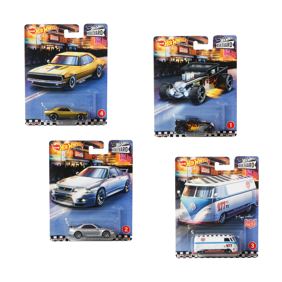 Hot Wheels Premium Boulevard Vehicle - Assorted