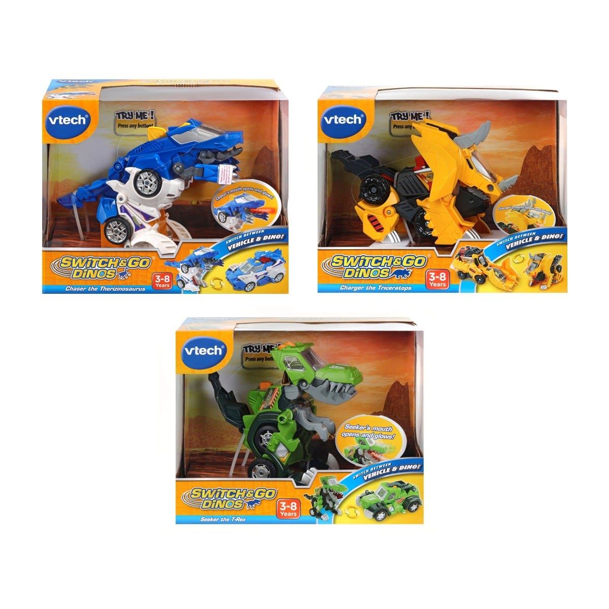 Switch & Go Action Crew Vehicles - Assorted
