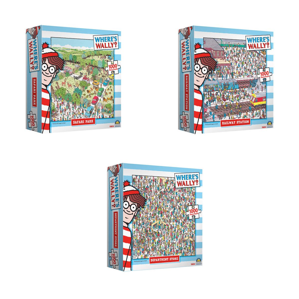 Where's Wally Puzzle - Assorted