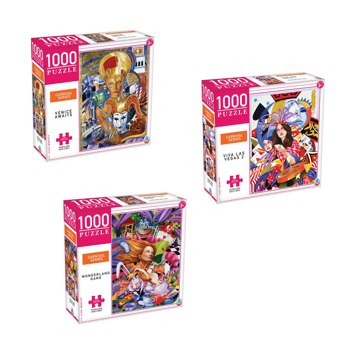 1000 Piece Carnival Puzzle - Assorted