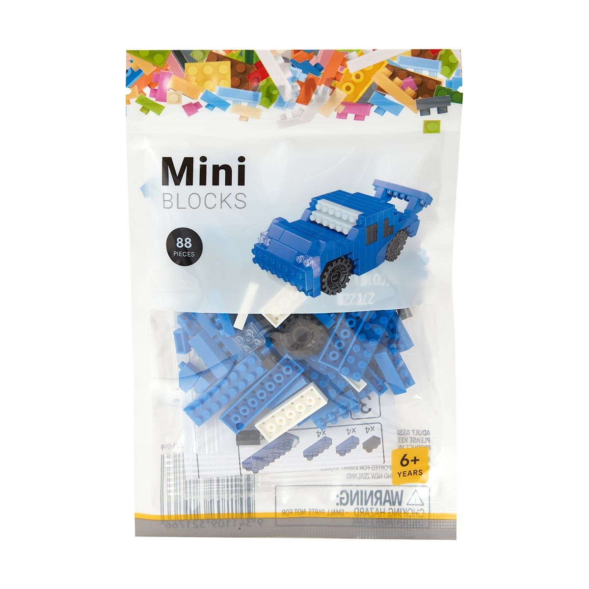 88 Piece Mini Blocks - Sports Car