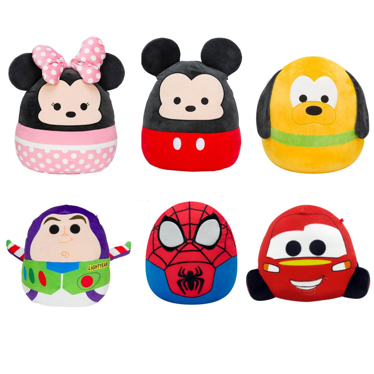 Disney Squishmallow Plush Toy - Assorted