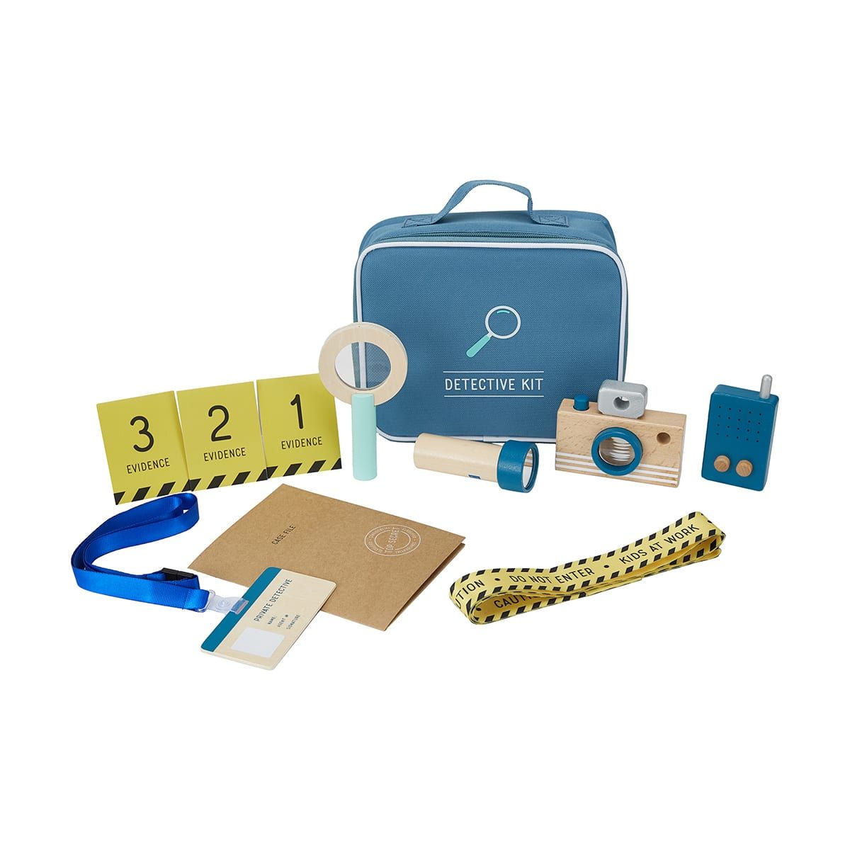 Wooden Detective Kit