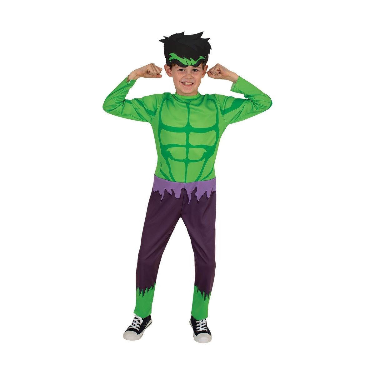 Marvel Hulk Avengers Assemble Costume - Ages 3-5