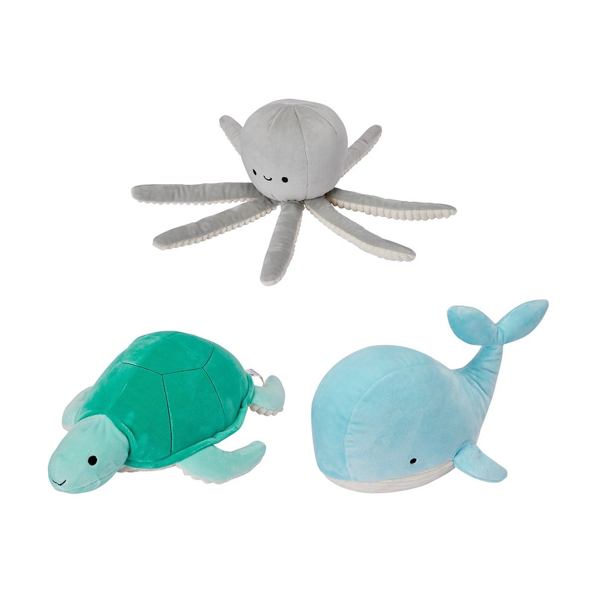 Sea Creatures Plush Toy - Assorted