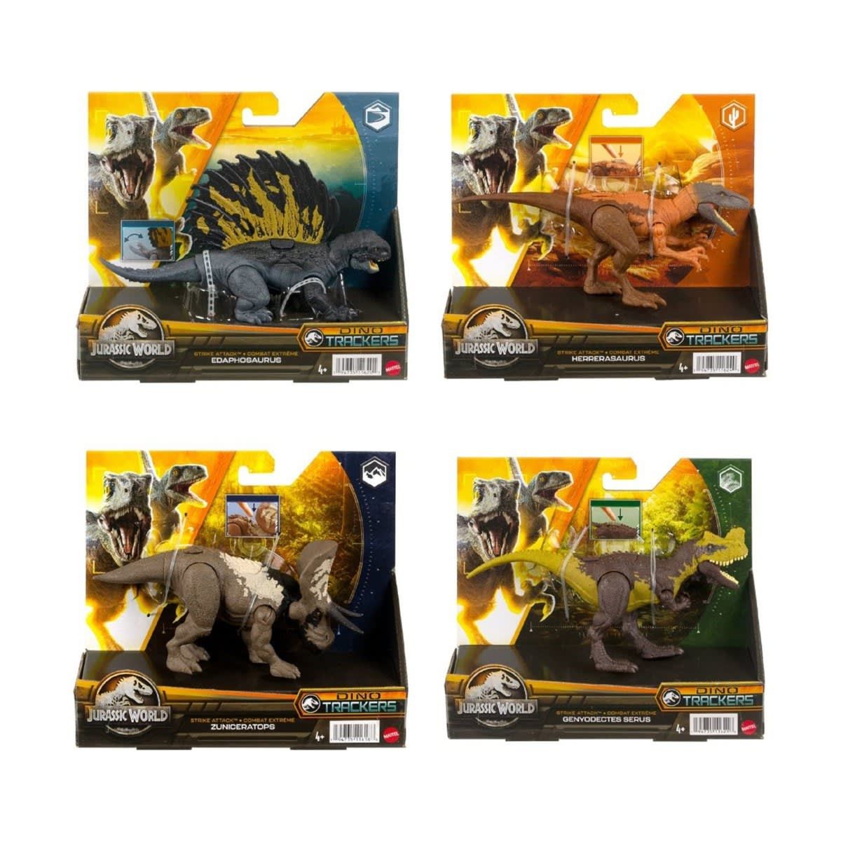 Jurassic World: Strike Attack Combat Extreme Dinosaur Figure - Assorted