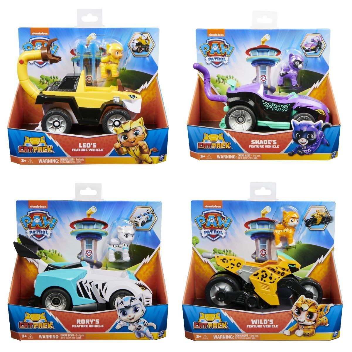 PAW Patrol Cat Pack Feature Vehicle - Assorted