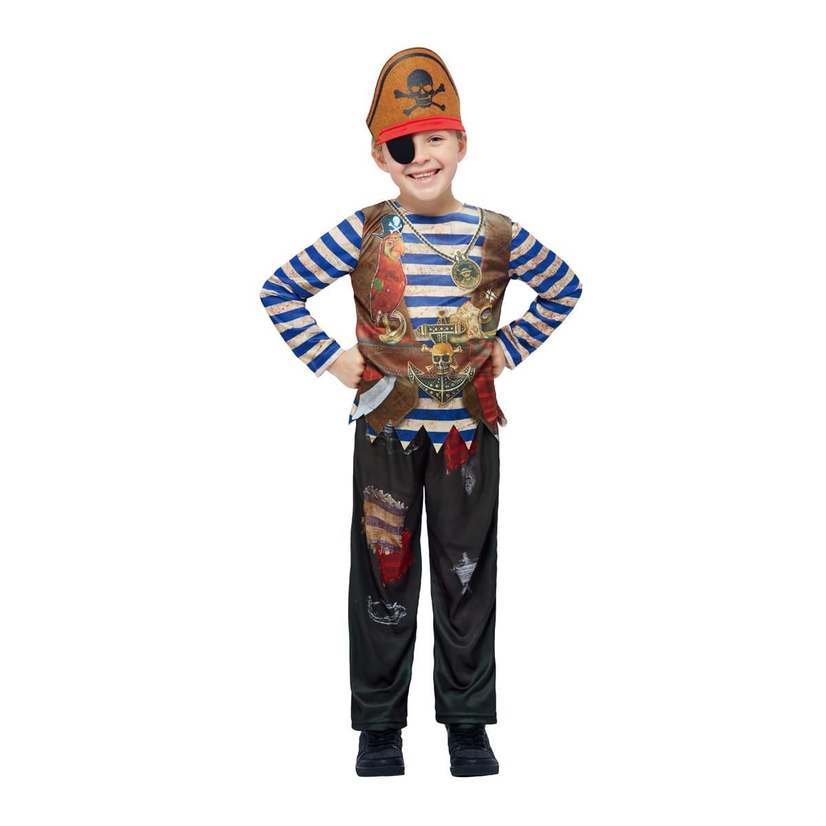 Pirate Costume - Ages 4-6