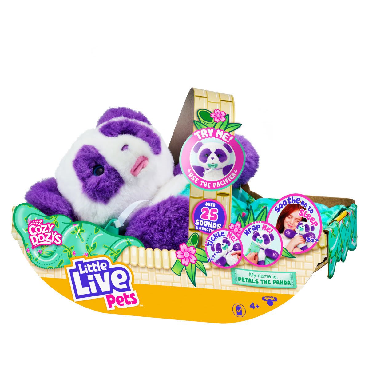Little Live Pets - Cozy Dozys: Petals the Panda