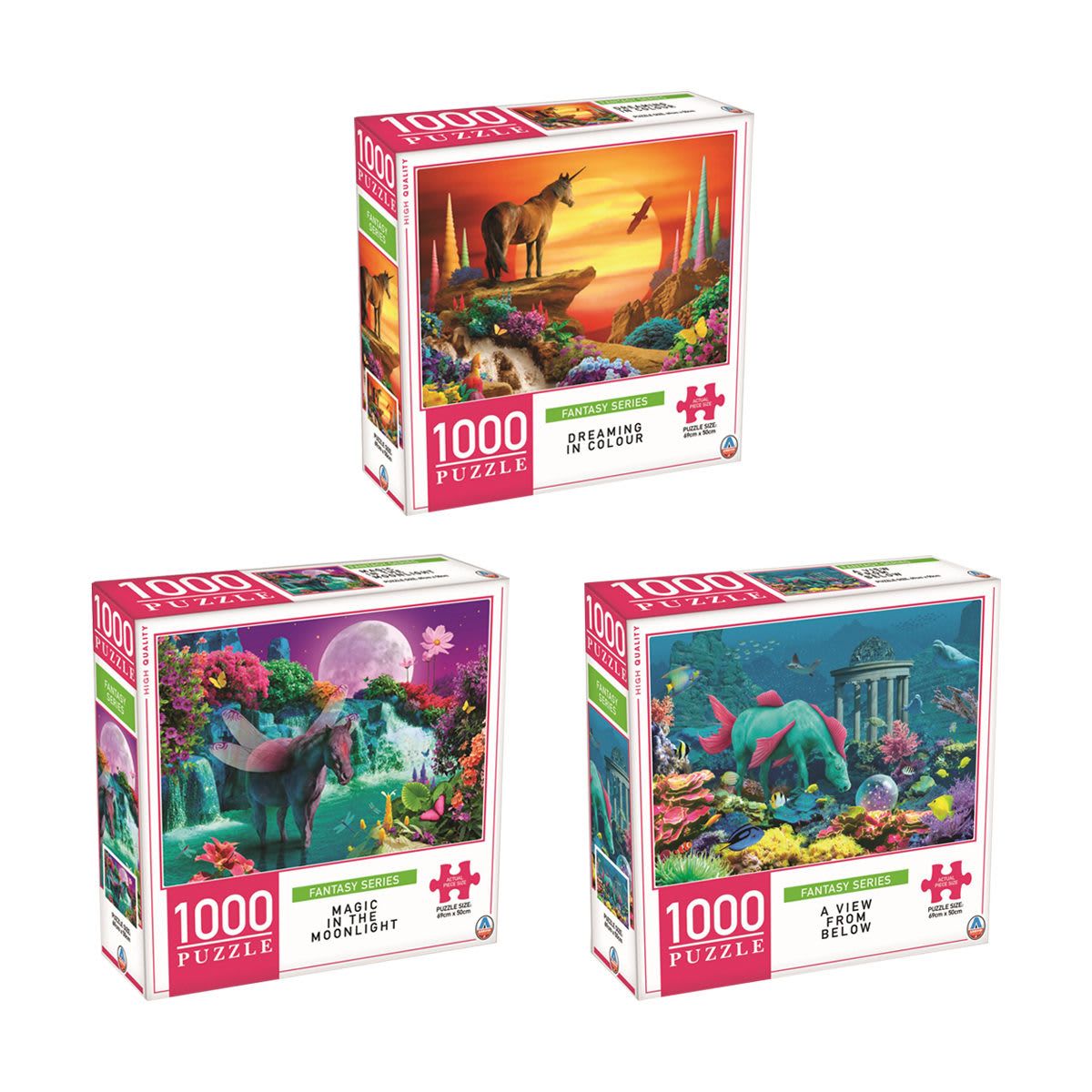 1000 Piece Fantasy Series Puzzle - Assorted
