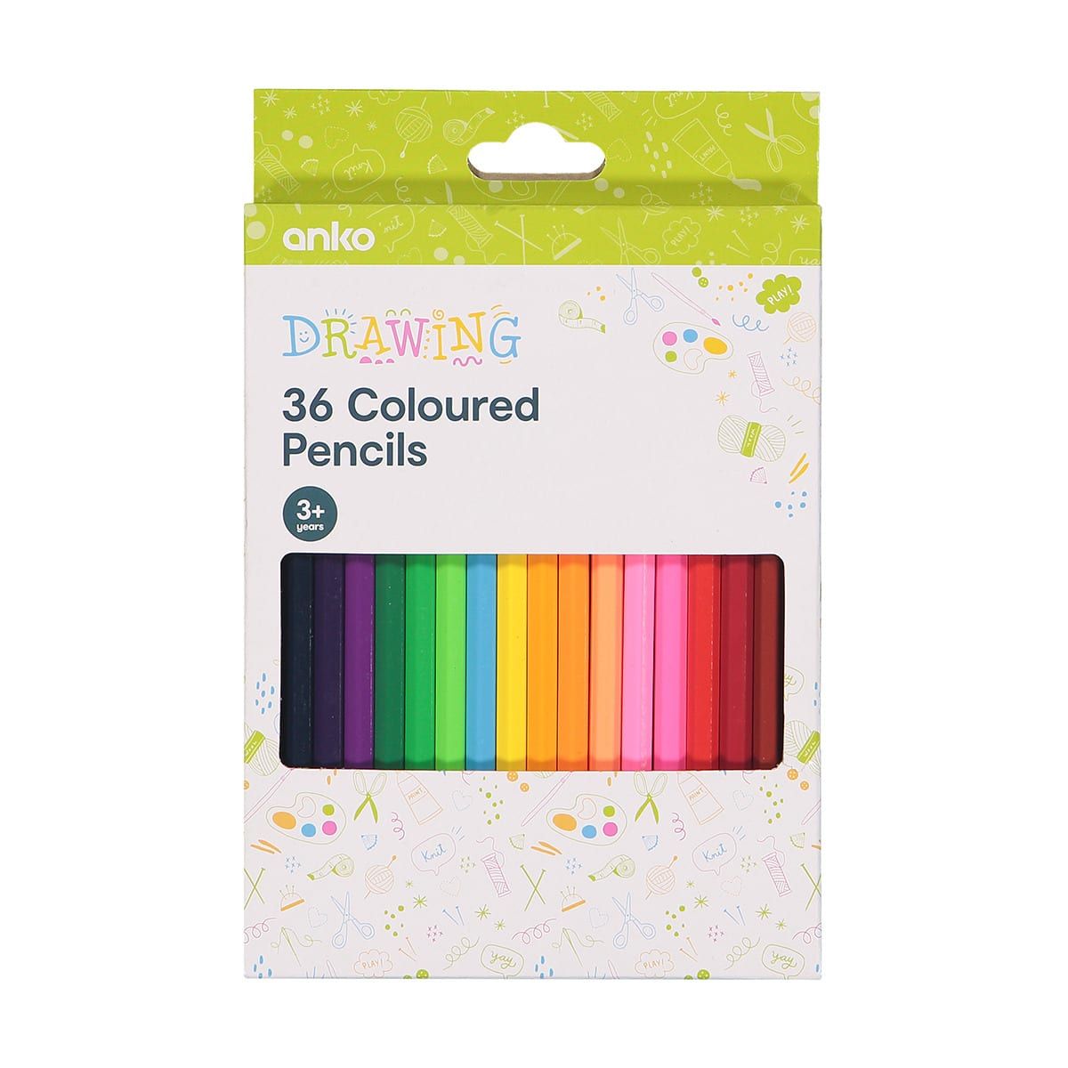 36 Pack Colour Pencils