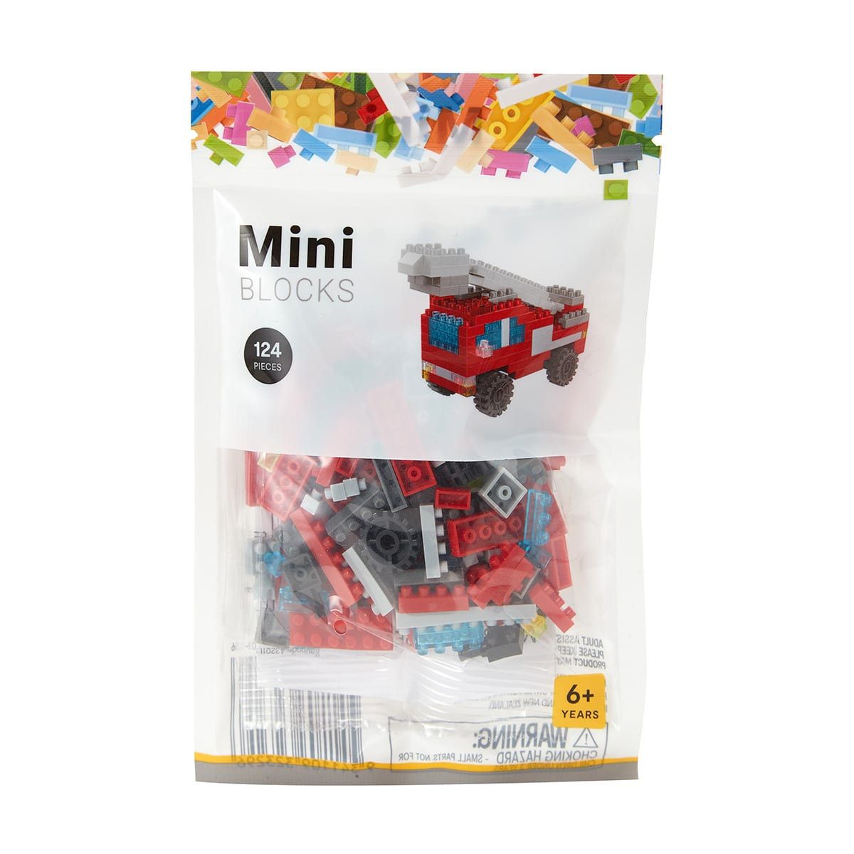 124 Piece Mini Blocks - Fire Truck