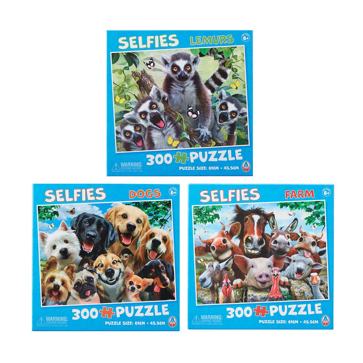 300 Piece Selfies Puzzle - Assorted