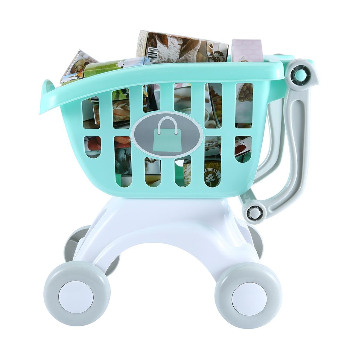 Shopping Trolley and Food